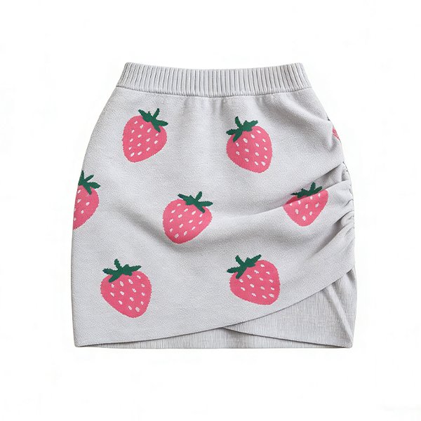 Women's Summer A-Line Skirt - High-Waisted Asymmetric Elegant